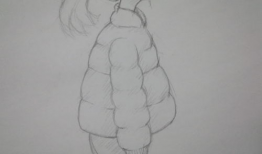 漫画羽绒服,冬日里的温暖守护者